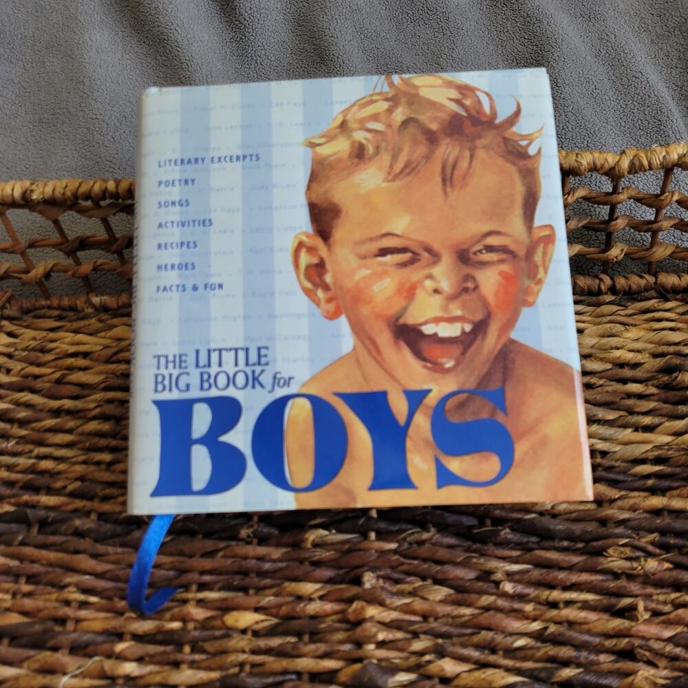 ANTHOLOGY The Little Big Book for Boys Wong Welcome Books Poems Songs Story - Picture 8 of 8